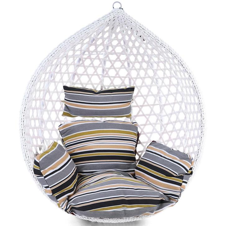 Hangstoel kussen - 2-delig - gestreept - sunset, Huis en Inrichting, Stoelen, Nieuw, Ophalen of Verzenden