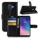 DrPhone Galaxy A6 2018 Flipcover - Bookcase - Luxe booktype, Telecommunicatie, Mobiele telefoons | Hoesjes en Screenprotectors | Samsung