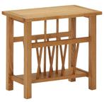 vidaXL Table à revues 45x27x42 cm Bois de chêne solide, Verzenden, Neuf