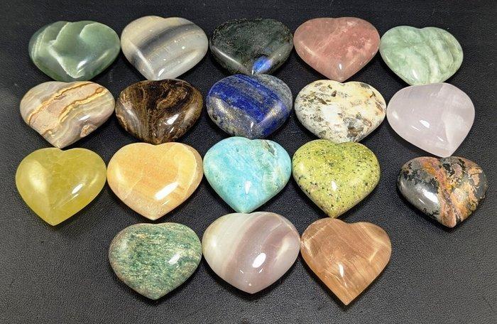 Serpentine, Labradoriet, Aragoniet, Rhodoniet, Lapis,, Collections, Minéraux & Fossiles