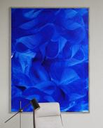 Anaïs LF - N°9, Éclat Cobalt - Blue waves - Abstract art