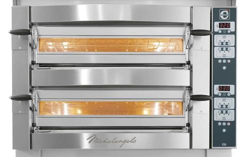 Pizzaoven | Cuppone Michelangelo | 4+4 Ø350mm | 400V |, Zakelijke goederen, Horeca | Keukenapparatuur, Nieuw in verpakking, Verzenden