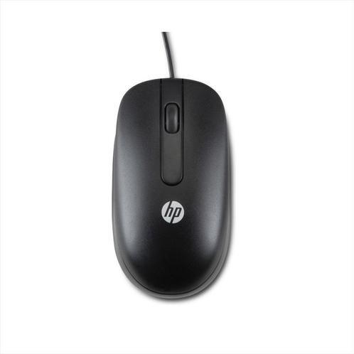 HP USB optical scroll muis QY777AA zwart, Computers en Software, Muizen, Nieuw, Ophalen of Verzenden