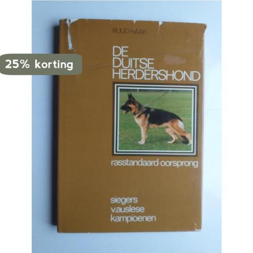 Duitse herdershond rasstandaard oorsprong 9789062482757 Haak, Boeken, Hobby en Vrije tijd, Gelezen, Verzenden