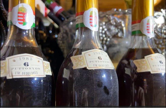 1983 Chateau Megyer Tokaji Aszú - Tokaj 6 Puttonyos - 3, Verzamelen, Wijnen