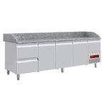 D-TP361/P9 Table frigo 3 portes 600x400, 2 tiroirs neutres, Verzenden, Nieuw in verpakking