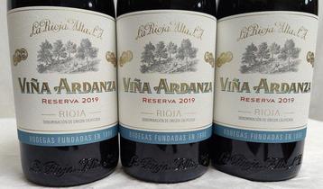 2019 La Rioja Alta, Viña Ardanza - Rioja Reserva - 3 Flessen beschikbaar voor biedingen