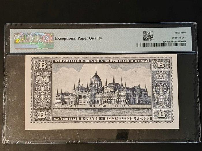 Hongarije. - 100 Million B-Pengo 1946 - Pick 136, Postzegels en Munten, Bankbiljetten | Europa | Niet-Eurobiljetten