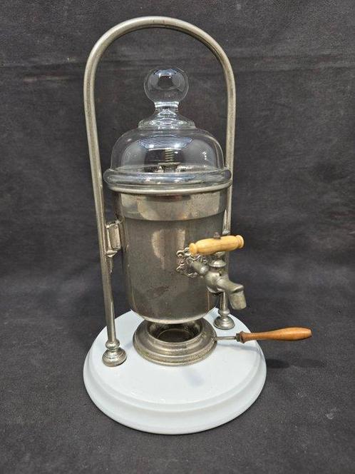 Cafetière - métal, porcelaine, os, verre - Machine à café, Antiek en Kunst, Antiek | Keukengerei