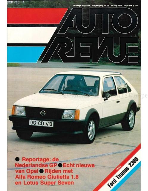 1979 AUTO REVUE MAGAZINE 18 NEDERLANDS, Livres, Autos | Brochures & Magazines