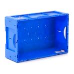 Stapelbak kunststof  L: 600, B: 400, H: 220 (mm) blauw, Bricolage & Construction, Casiers & Boîtes, Ophalen of Verzenden