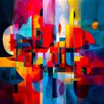 Marta Ellie (1985) - Crimson Geometry XXL