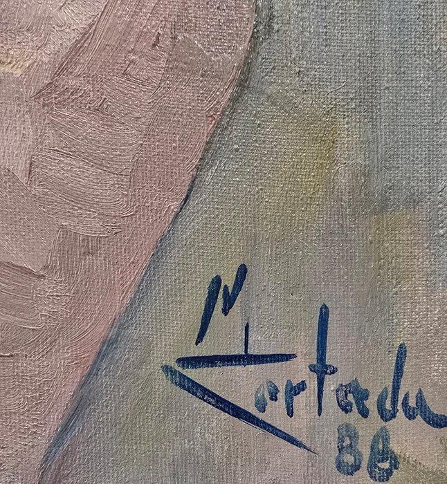 Manuel Cortada (1939) - Reposo Íntimo, Antiek en Kunst, Kunst | Schilderijen | Klassiek