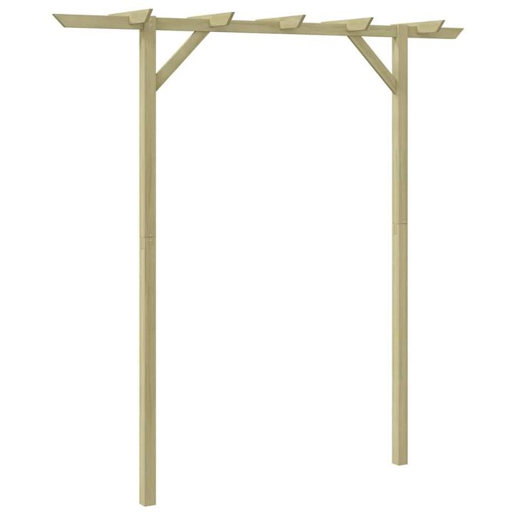 vidaXL Pergola 205x40x203 cm hout, Tuin en Terras, Palen, Balken en Planken, Nieuw, Verzenden