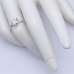 Zonder Minimumprijs - Ring - 18 karaat Witgoud -  2.08ct., Bijoux, Sacs & Beauté, Bagues
