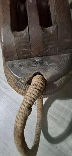 Maritieme objecten - Hout- Antieke scheepskatrol XL