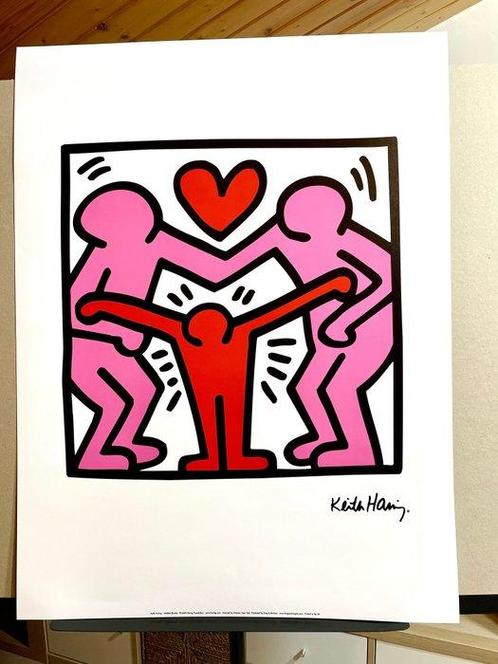 Keith Haring (after) - Untilted (Family) - Jaren 2010, Antiek en Kunst, Antiek | Meubels | Stoelen en Sofa's
