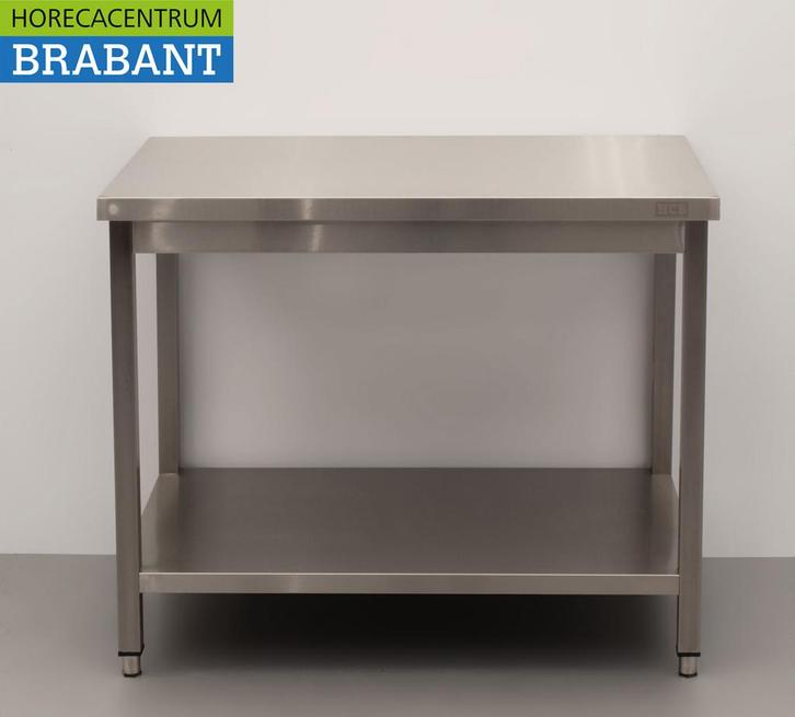 Table de travail HCB en acier inoxydable Basic-line 100 x 60, Articles professionnels, Horeca | Autre, Envoi