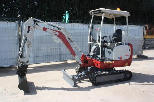 Veiling: Minigraver Takeuchi TB216 Diesel 2018, Zakelijke goederen, Machines en Bouw | Kranen en Graafmachines, Ophalen