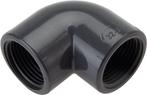 90° L-Koppeling Rp1/2 Binnendraad PVC-U 16bar EN 1452-3 [5, Doe-het-zelf en Bouw, Verzenden, Nieuw
