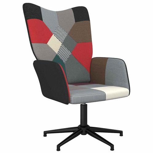 vidaXL Relaxstoel patchwork stof, Huis en Inrichting, Fauteuils, Nieuw, Verzenden