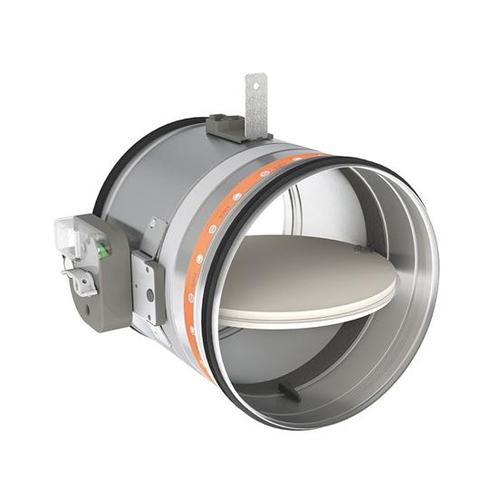Ronde brandklep 100 mm | CR60+MFUS, Doe-het-zelf en Bouw, Ventilatie en Afzuiging, Verzenden