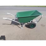 Landbouwkruiwagen 160l met warm verzinkt onderstel en 2, Tuin en Terras, Kruiwagens