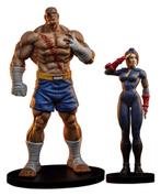 Street Fighter Street Jam Statuen 1/10 Sagat & Juli 24 cm, Ophalen of Verzenden, Nieuw
