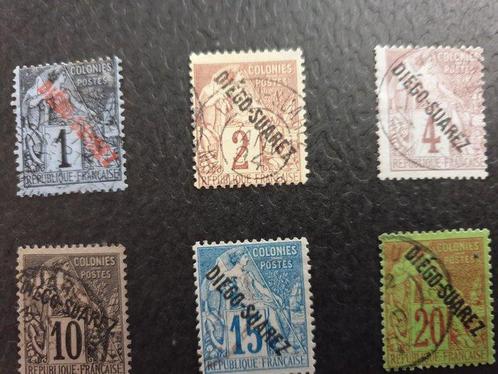 Diego Suarez 1892 - Timbre Diego Suarez 1892 - Y&T Timbre, Postzegels en Munten, Postzegels | Europa | Frankrijk