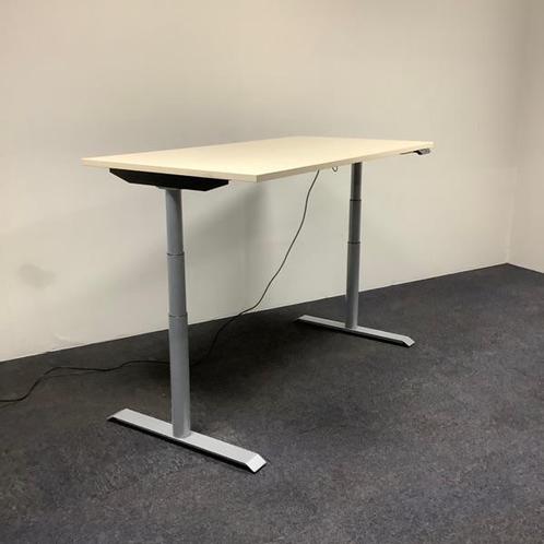 Tweedehands refurbished Zit-sta elektrisch bureau 160x80 cm,, Huis en Inrichting, Bureaus, Stabureau, Gebruikt, Elektrisch