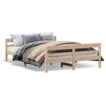 Grenen Bedframe 140x200 - 35% | OP = OP | Retoertje.nl, Verzenden