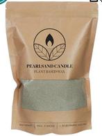 Burning candle kaarsenzand & pearl sand 400g light green, Hobby en Vrije tijd, Nieuw