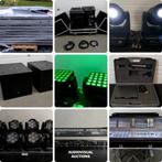 Licht, Geluid en Rigging veiling sluit op Ma 19/01 vanaf 19u, Muziek en Instrumenten, Ophalen, Gebruikt, P.A.