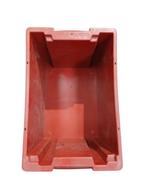 Stapelbak 60x40x35 cm gesloten stapelbaar/nestbaar rood, Zakelijke goederen, Horeca | Overige, Ophalen of Verzenden