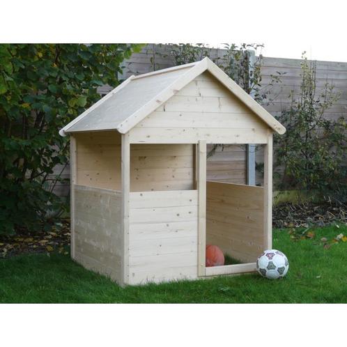 Speelhuisje playhouse in hout - 1202 x 1202 x 1555 mm 16 mm, Tuin en Terras, Tuinhuizen, Nieuw