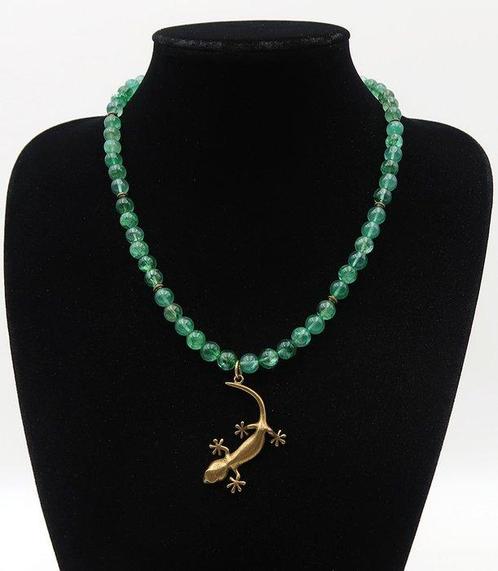 Emeraude - De Geest van Vernieuwing – Gecko Ketting -, Antiek en Kunst, Antiek | Boeken en Manuscripten