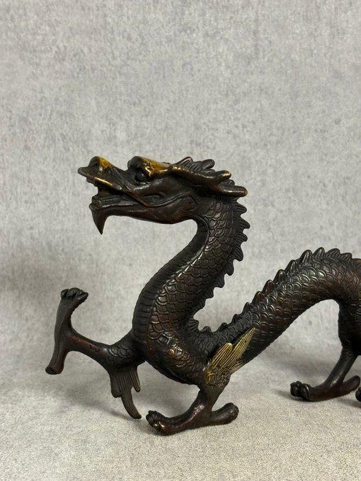 Draak - Brons - Heisei periode (1989-heden), Antiek en Kunst, Antiek | Overige Antiek
