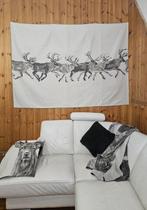 ARAZZO Land met Renne in corsa -140x185cm- Jacquard