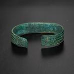 Viking periode Brons brons halve maantjes armband - 12 mm