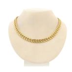 Gouden vossenstraat collier. (Ketting), Ophalen of Verzenden