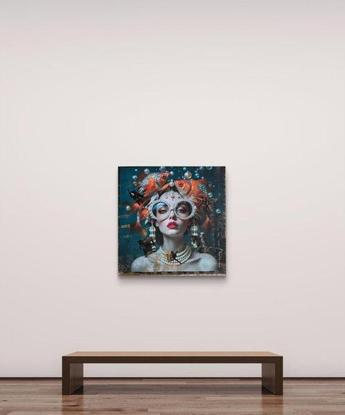 Nicole Lubbers - Mood: Baited XL, Antiek en Kunst, Kunst | Schilderijen | Modern