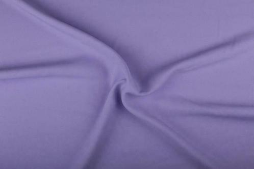 Texture licht lila - Polyester stof 10m op rol - Actieprijs!, Hobby en Vrije tijd, Stoffen en Lappen, 120 cm of meer, 200 cm of meer