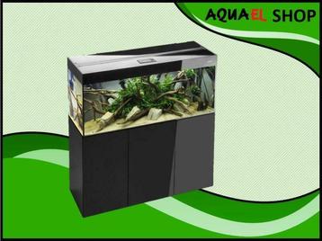 Aquael Glossy 120 zwart aquarium set inclusief glossy meubel beschikbaar voor biedingen