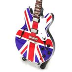 Miniatuur Epiphone gitaar met gratis standaard, Verzenden, Nieuw, Beeldje, Replica of Model