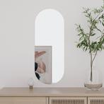 vidaXL Miroir mural 20x50 cm Verre Ovale, Huis en Inrichting, Woonaccessoires | Spiegels, Verzenden