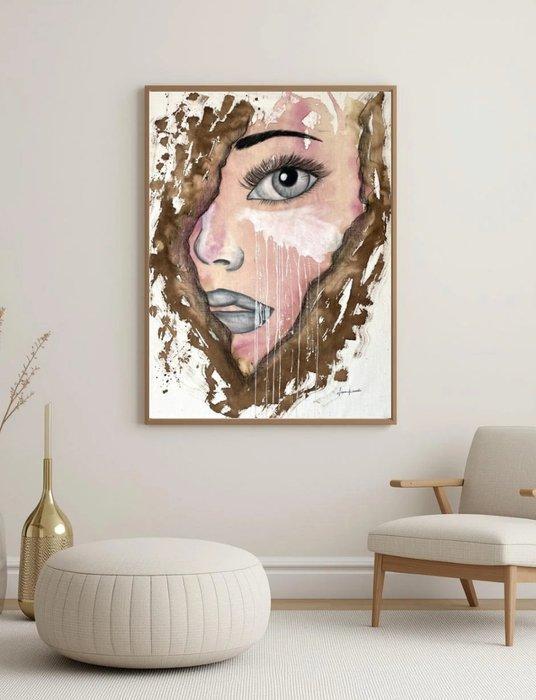 Serena Grassetti - Profondità Nascoste #4, Antiek en Kunst, Kunst | Schilderijen | Modern