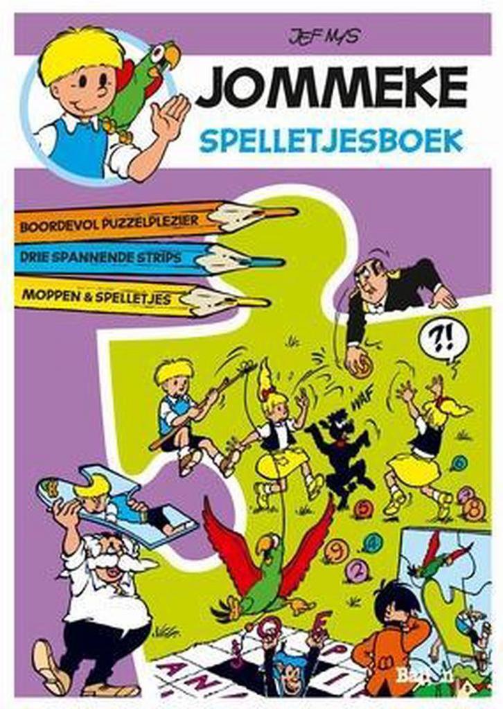 Jommeke spelletjesboek (puzzelstuk) / Jommeke omnibus / 4, Livres, BD, Envoi