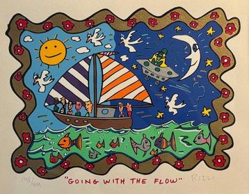 James Rizzi (1950-2011) - Going With The Flow