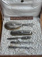 Set cosmetische accessoires (6) - Zilver, Antiek en Kunst