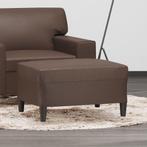 vidaXL Voetenbank 70x55x41 cm kunstleer bruin, Verzenden, Nieuw